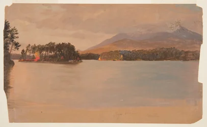 Mt. Katahdin from Togue Pond