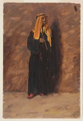 Study of a Standing Bedouin