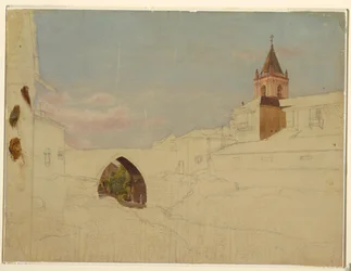 Unfinished View of a City