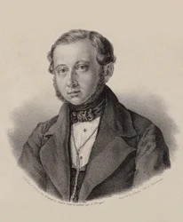 Portrait of the Violinist and Composer Thomas Täglichsbeck, 1837-1838