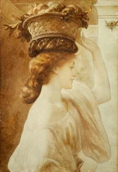 Eucharis: A Girl with a Basket of Fruit