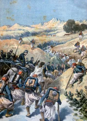 Battle with the Brigands, Algeria, 1892