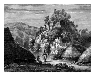 Landscape of the Island of Timor