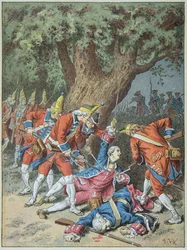 Death of the Knight of Assas on October 16