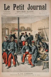 In the Barracks, Preparation for Manoeuvres in the Snow