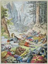 Roland died at the Battle of Roncesvalles