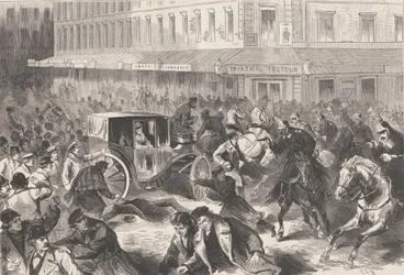 Vera Zasulich shoots on January 24, 1878 on the governor of Petersburg General Trepov