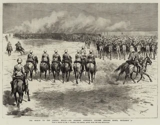 The March to the Gakdul Wells, Sir Herbert Stewart