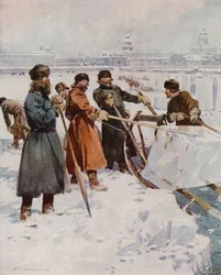 Ice-Cutting on the Neva
