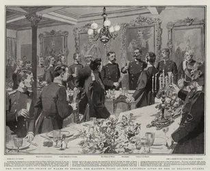 The Visit of the Prince of Wales to Berlin, the Kaiser