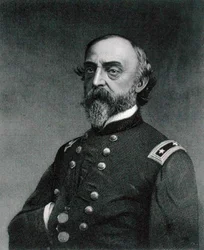 George Gordon Meade (1815-72) engraved by Robert E. Whitechurch (1814-c.83) after a photograph