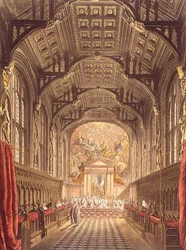 The Chapel of All Souls College, illustration from the 