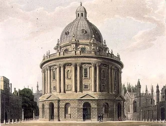 The Radcliffe Library, illustration from the 