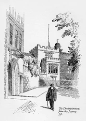The Charterhouse from the square, London