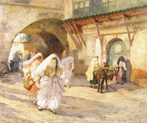 Arab Women in a Street