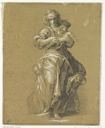 Charity with Three Children