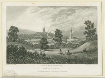 Wolverhampton - Distant view from the Penn Road