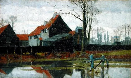 Farm Buildings, c.1889