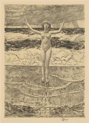 Rain Drops and Surf, 1921