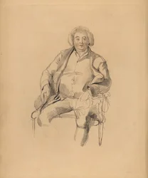 Portrait of Sir Thomas Lawrence’s Father, Innkeeper Thomas Lawrence