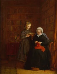 Portrait of Mrs Hearne and her Grand-niece Fanny Sowman