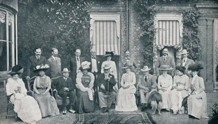 The Royal house party at The Grove, Watford, Lord Clarendon