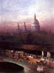 Blackfriars Bridge and St. Paul