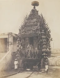 Juggernaut Car, Madras, 1850s