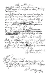 Dedication Written by William Hogarth, 1745