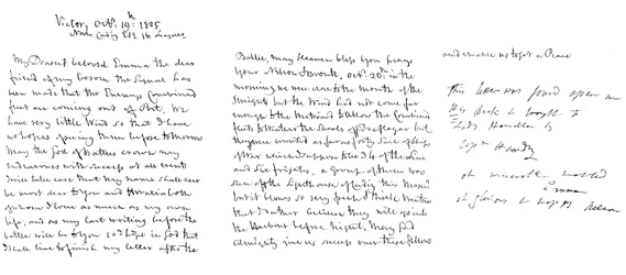 Letter by Admiral Lord Nelson to Lady Hamilton
