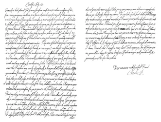 Letter by Charles I, King of England, to the Duke of Ormonde, 1645