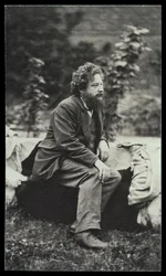 Portrait Photograph of William Morris by Frederick Hollyer
