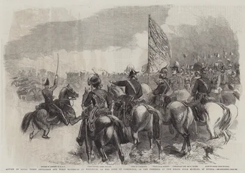 Review of Royal Horse Artillery and Field Batteries at Woolwich, by the Duke of Cambridge, in the Presence of the Grand Duke Michael of Russia