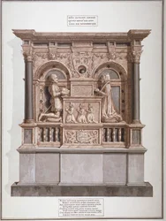 Monument to Richard Allington in Rolls Chapel, Chancery Lane, City of London