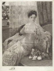 Untitled (Girl on a Couch)