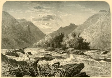 Mountain Island, 1872