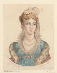Portrait of Anna Paulowna Romanova