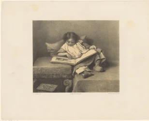 Child with Picture Book