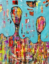 Colorful Abstract People