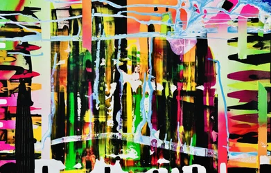 Vibrant Urban Abstract