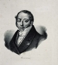 Portrait of the Composer Gioachino Antonio Rossini
