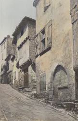 Bruniquel, Main Street