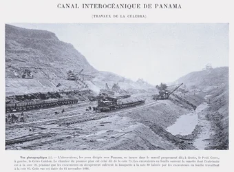 Interoceanic Canal of Panama, Works of the Culebra