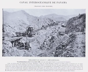Canal Interoceanique De Panama, Travaux Des Ecluses