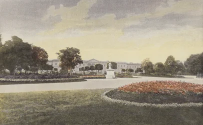 Compiegne, Palace Facade on the Small Park