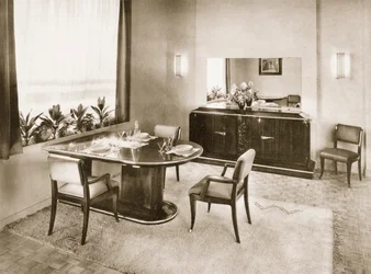Dining Room from Ensembles Mobiliers, pub. 1937