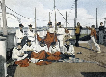 French Navy, Late 19th Century: Repair of Pavilions - Bibl. des Arts Deco.