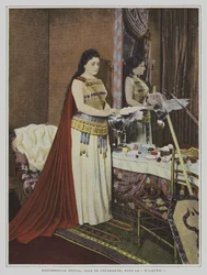 French Soprano Lucienne Breval in the Role of Brunnhilde in Richard Wagner