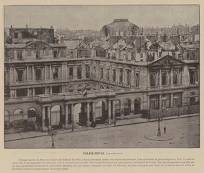 The Commune of Paris, Palais-Royal, Exterior View