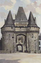 La Ferte-Bernard, City Gate, Entrance Side (Town Hall)